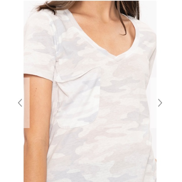 Z Supply Medium Camo Pocket Tee - Picture 3 of 6